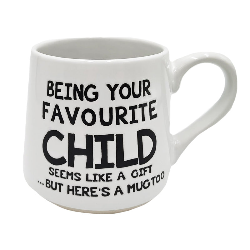 FAT BOTTOM MUG - FAVORITE CHILD