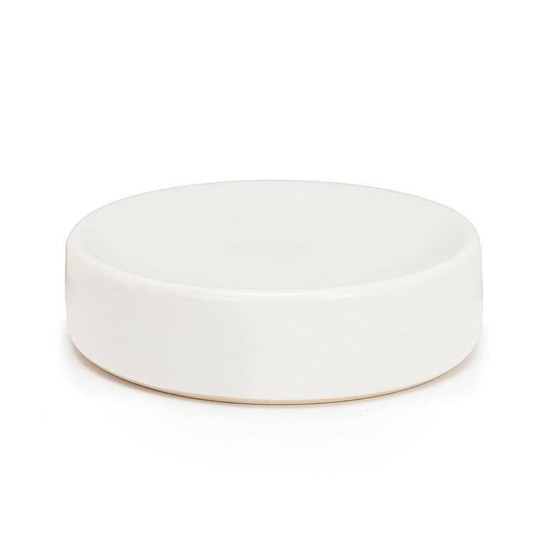 MATTE ROUND SOAP DISH