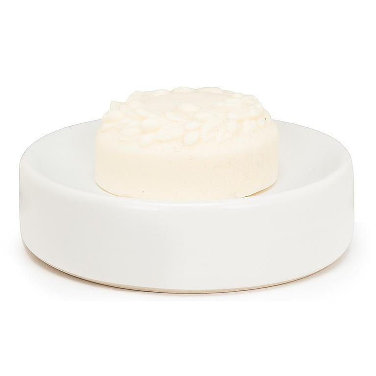 MATTE ROUND SOAP DISH