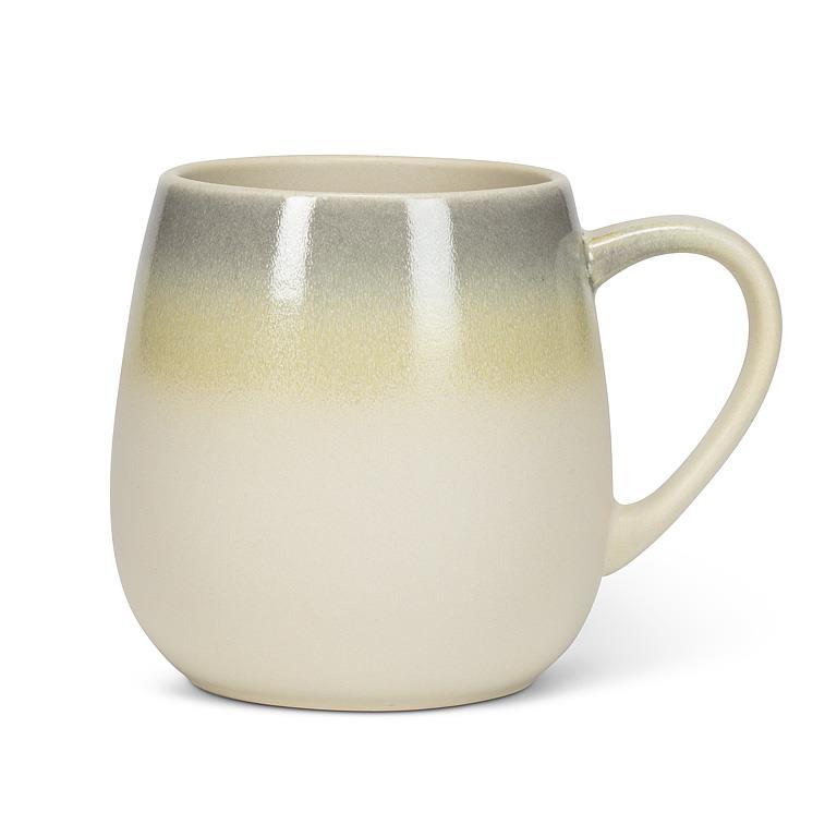 OMBRE GLAZE BELLY MUG SAGE