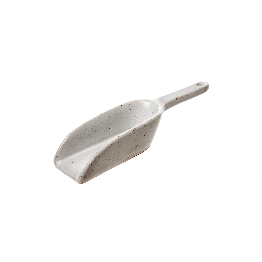 PORCELAIN SALT SCOOP