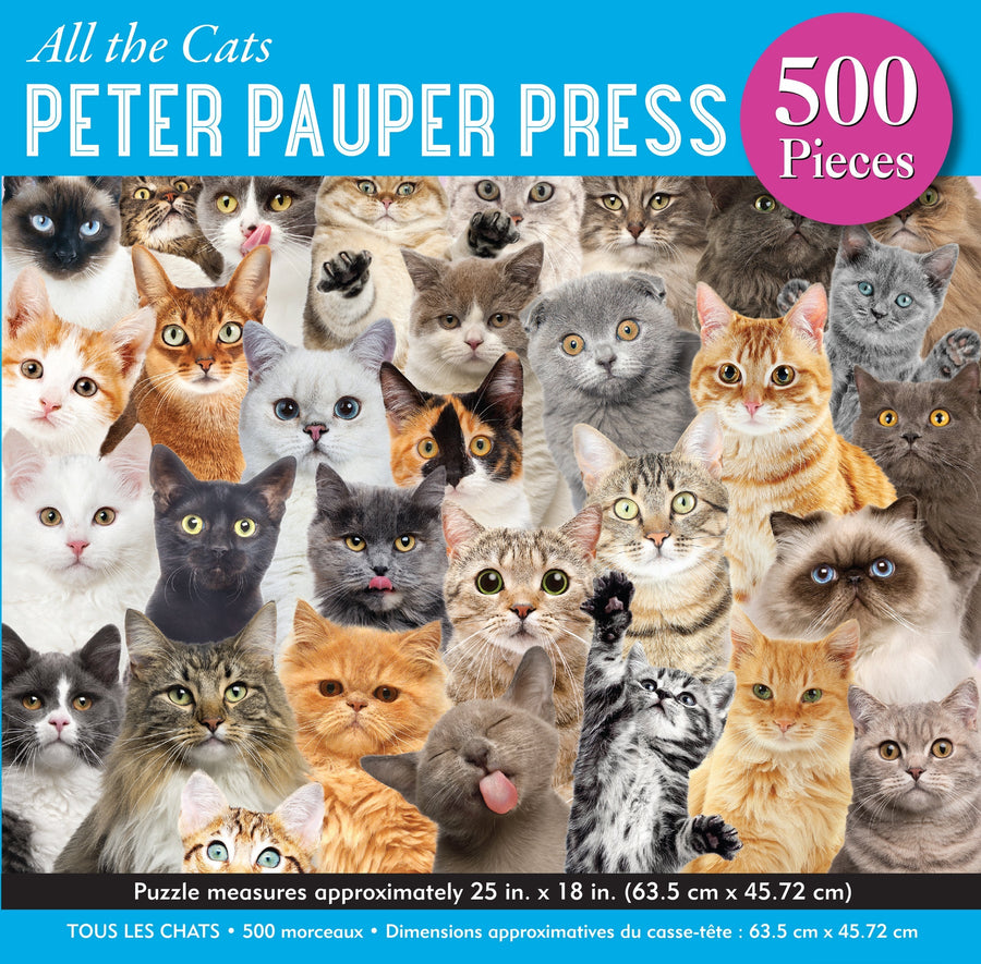 PUZZLE - ALL THE CATS 500 PC