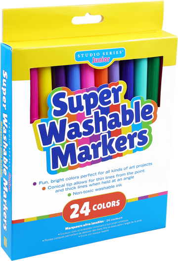 SUPER WASHABLE MARKERS