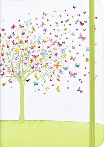 SMALL JOURNAL - TREE OF BUTTERFLIES