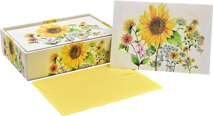 NOTE CARD - SUNFLOWER