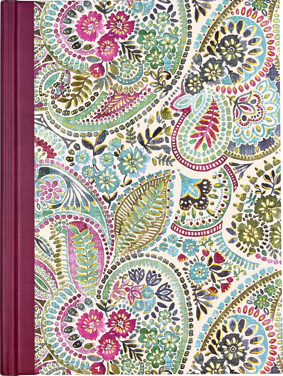 JOURNAL - WATERCOLOR PAISLEY