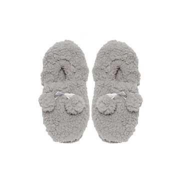 SHERPA LOUNGE SLIPPERS GREY