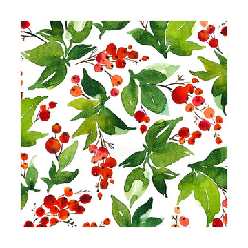 LUNCHEON NAPKIN - MISTLETOE