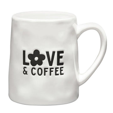 TAPERED MUG - LOVE/COFFEE