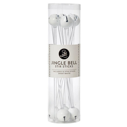 WHITE JINGLE BELL STICKS